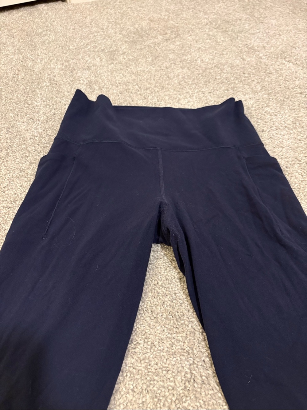 Athleta navy Capri leggings - Picture 3 of 6